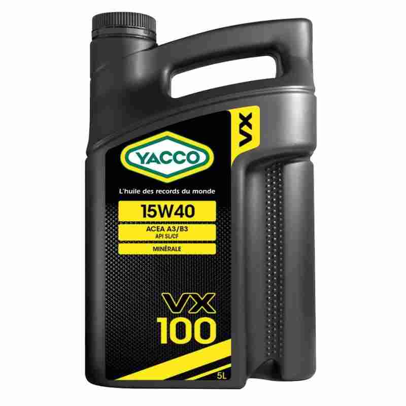 Olej Yacco VX100 15W40 5L | Części samochodowe VAGPARTS.PL
