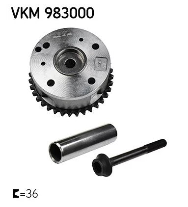 KOŁO WAŁKA ROZRZADU - SKF - VKM 983000
