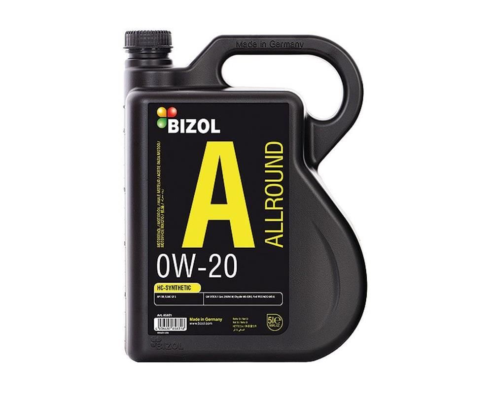 Olej Bizol ALLROUND 0W-20 5L GM DEXOS BIZ85831 | Części samochodowe VAGPARTS.PL