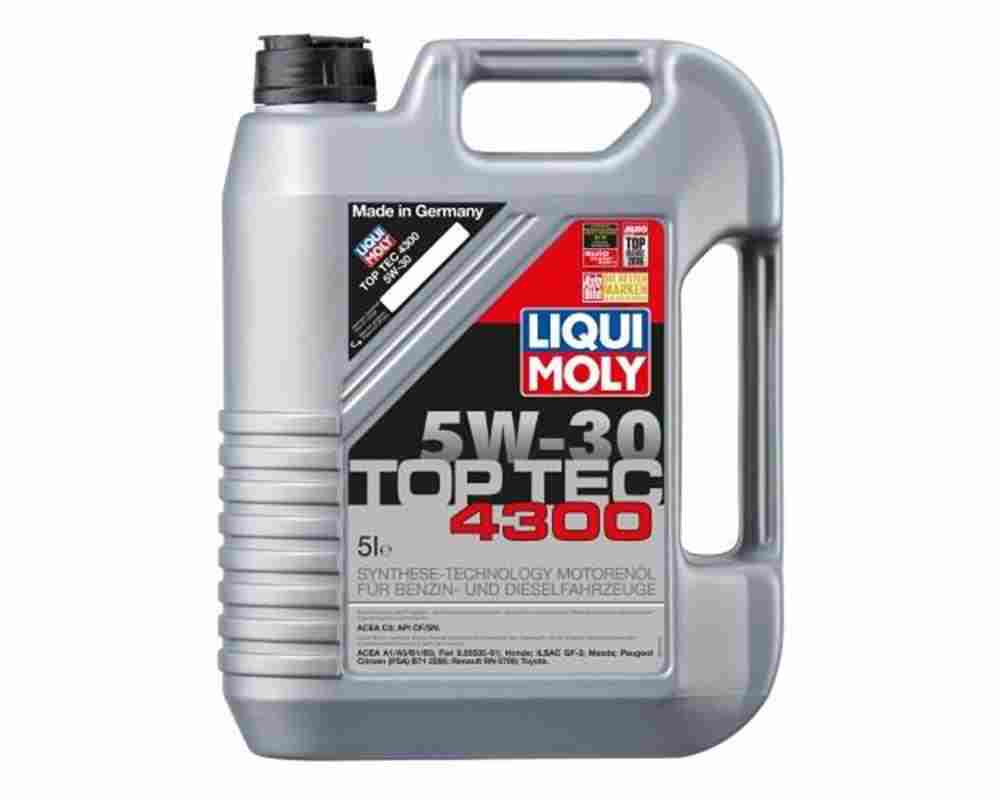 Olej Liqui Moly 5W-30 TOPTEC 4300 5L LQM2324 | Części samochodowe VAGPARTS.PL