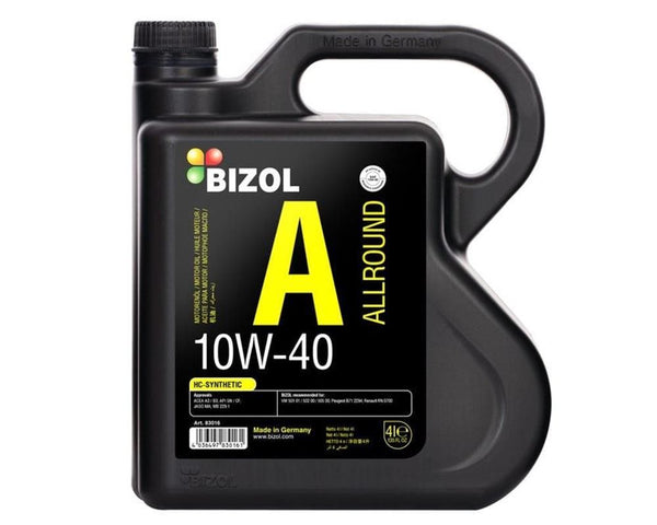 Olej Bizol ALLROUND 10W-40 4L A3/B3 BIZ83016 | Części samochodowe VAGPARTS.PL