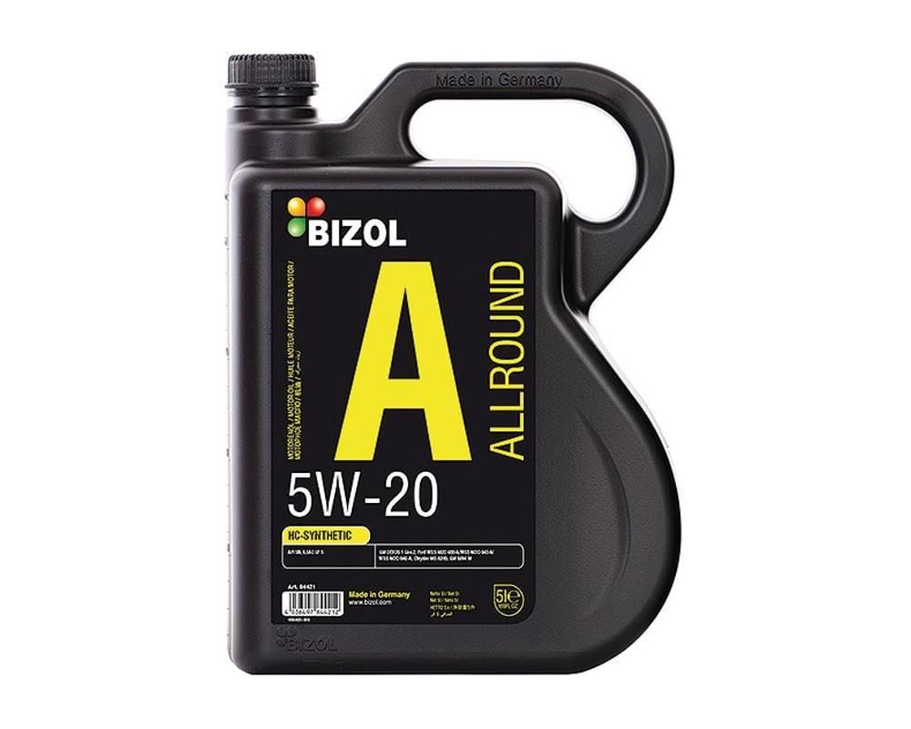 Olej Bizol ALLROUND 5W-20 5L GM DEXOS BIZ84421 | Części samochodowe VAGPARTS.PL