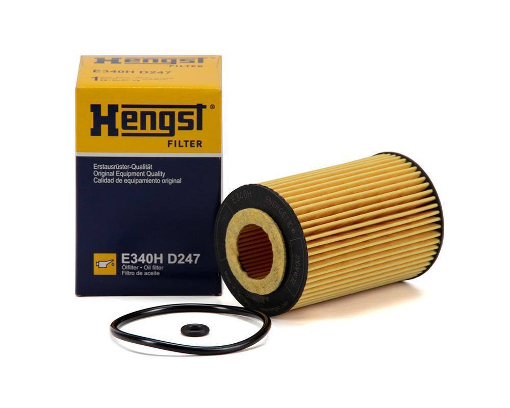 Filtr oleju HENGST - E340HD247 | Części samochodowe VAGPARTS.PL