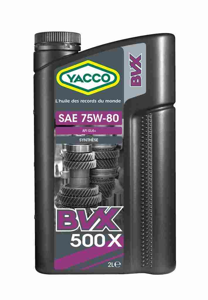 Olej Yacco BVX 500 X 75W80 2L | Części samochodowe VAGPARTS.PL
