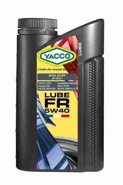 YACCO LUBE FR 5W40 1L | Części samochodowe VAGPARTS.PL