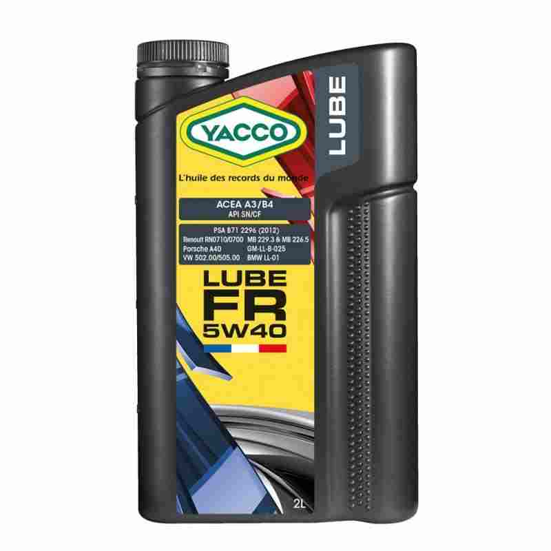 YACCO LUBE FR 5W40 2L | Części samochodowe VAGPARTS.PL