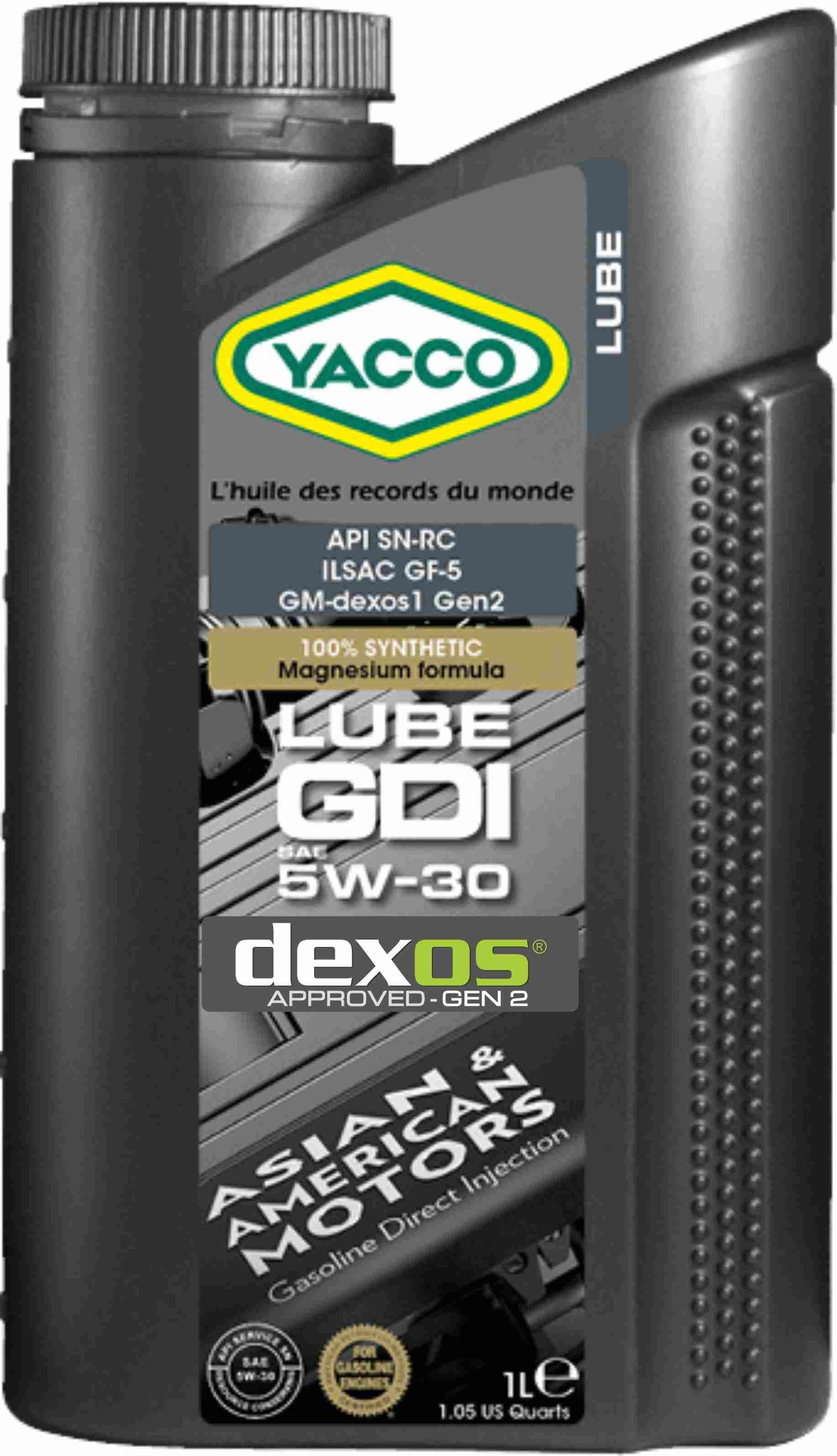 YACCO LUBE GDI 5W30 1L | Części samochodowe VAGPARTS.PL