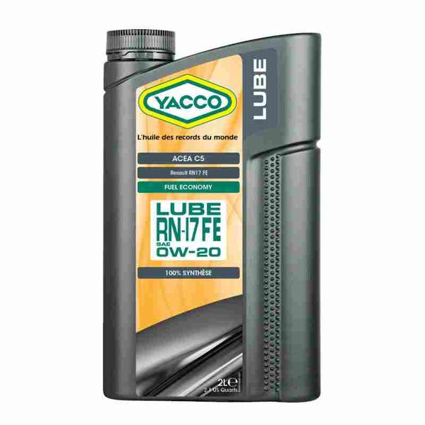 YACCO LUBE RN-17 FE 0W20 2L | Części samochodowe VAGPARTS.PL