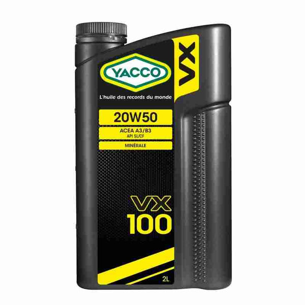 YACCO VX 100 20W50 2L | Części samochodowe VAGPARTS.PL