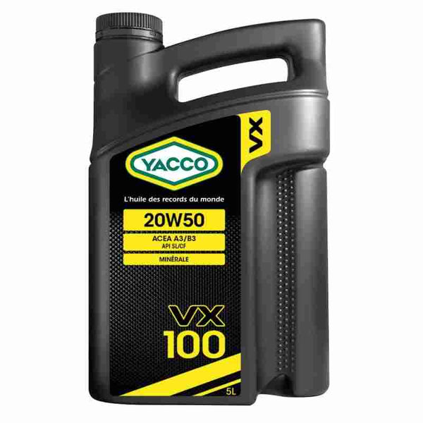 YACCO VX 100 20W50 5L | Części samochodowe VAGPARTS.PL