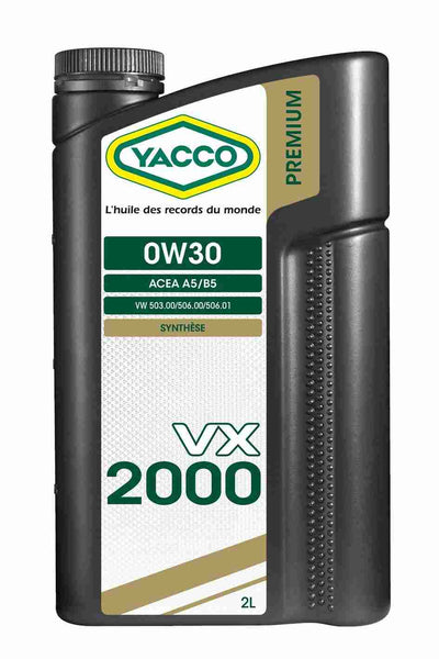 YACCO VX 2000 0W30 2L | Części samochodowe VAGPARTS.PL