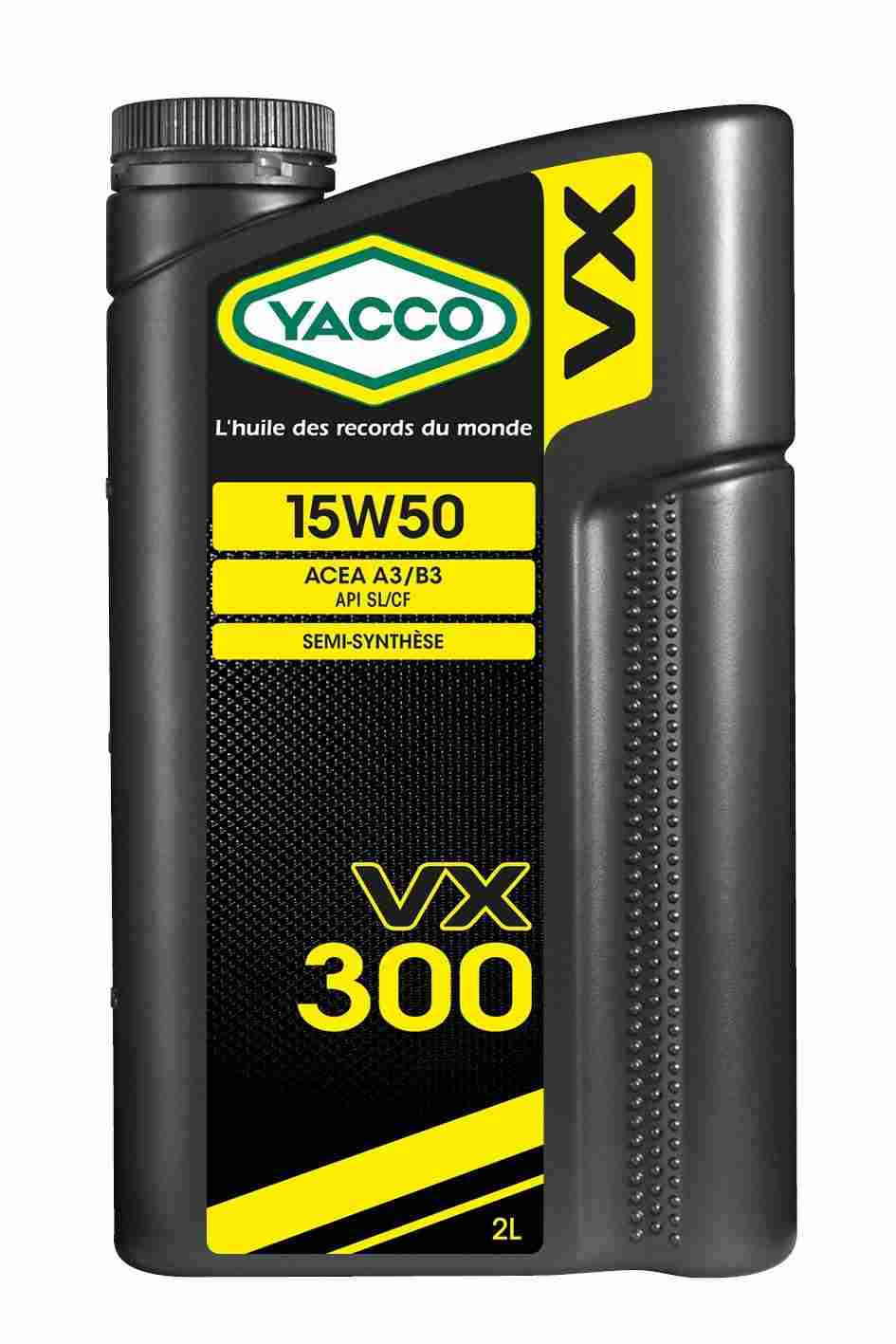 YACCO VX 300 15W50 2L | Części samochodowe VAGPARTS.PL