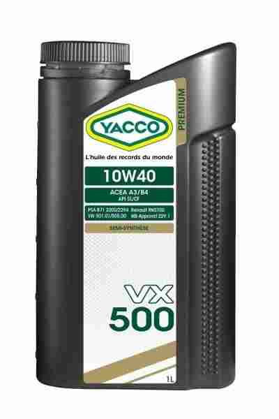 YACCO VX 500 10W40 1L | Części samochodowe VAGPARTS.PL