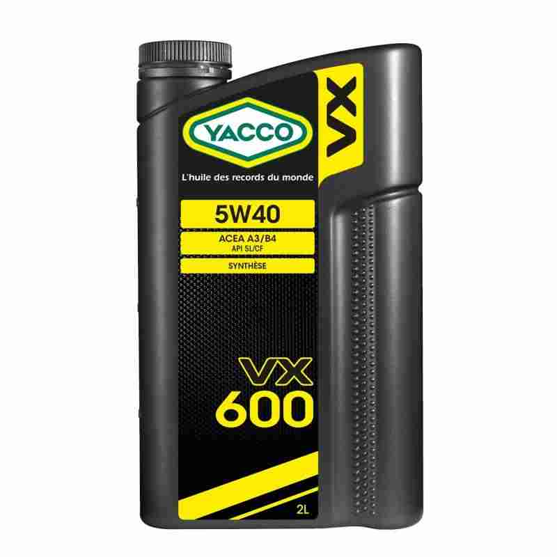 YACCO VX 600 5W40 2L | Części samochodowe VAGPARTS.PL